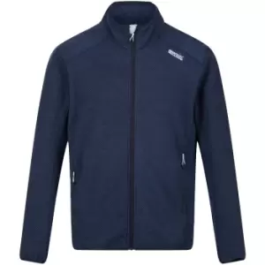 Image of Regatta Mens Torrens Two Tone Polyester Full Zip Fleece Jacket Top 3XL - Chest 49-51 (124.5-129.5cm)