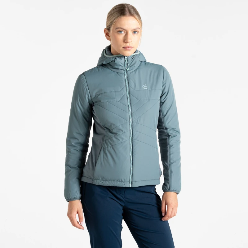 Image of Dare 2b Womens Torrek Lite Insulated Jacket in Grey Size: 20 Grey Female 20
