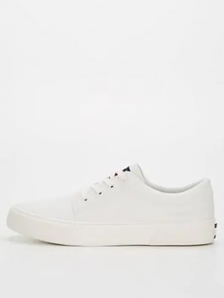 Image of Tommy Jeans Tjm Vulc. Skate Derby Trainer - Natural, Size 46, Men