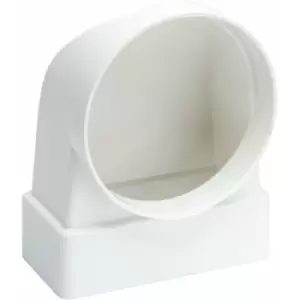 Image of Manrose Low Profile 90 Elbow Bend Connector