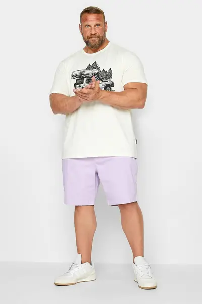 Image of BadRhino Mens Shorts Purple