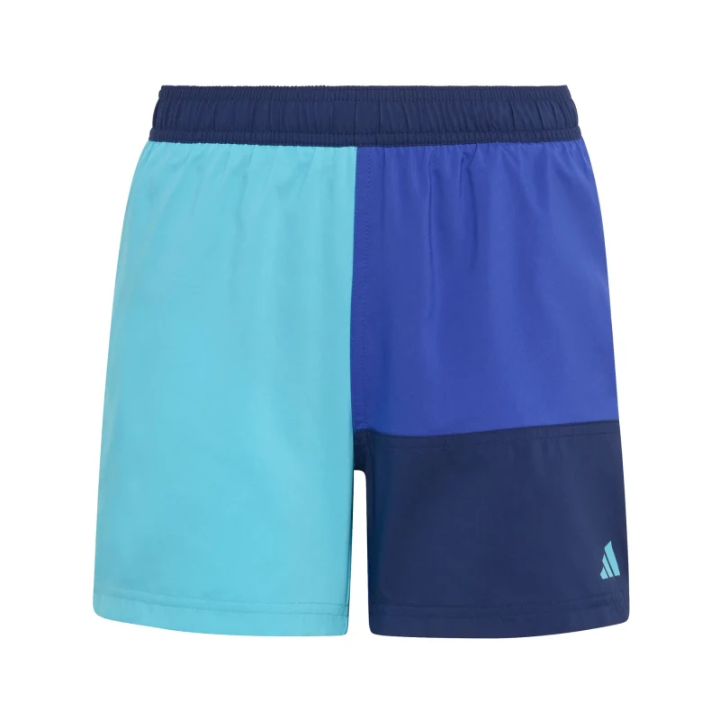 Image of Children's swimming shorts adidas Colorblock Turquoise Male 7/8 ans