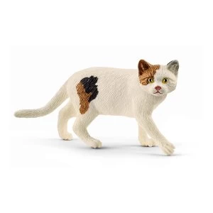 Image of Schleich Farm World - American Shorthair Cat Figure