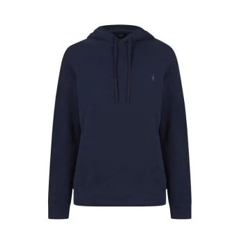 Image of AllSaints Raven Pullover Hoody - FAIRBANK NAVY
