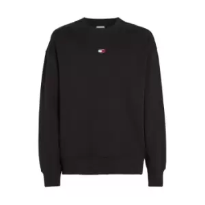 Image of Tommy Jeans Tjm Rlx XS Badge Crew - Black