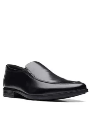 Image of Clarks Howard Edge Shoe, Black, Size 8, Men