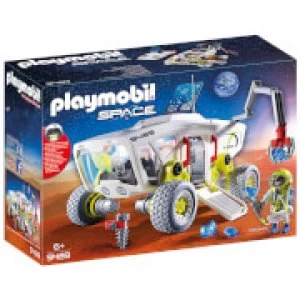Image of Playmobil Space Mars Research Vehicle with Interchangeable Attachments (9489)