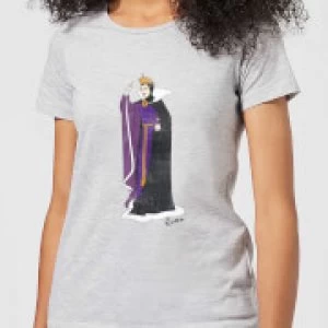 Image of Disney Snow White Queen Classic Womens T-Shirt - Grey - S
