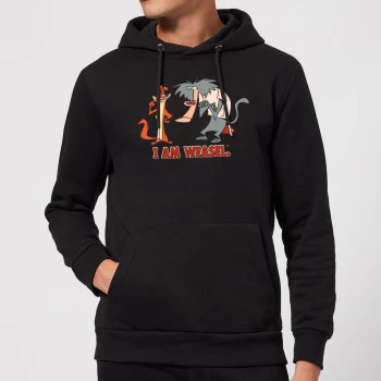 Image of I Am Weasel Characters Hoodie - Black - L