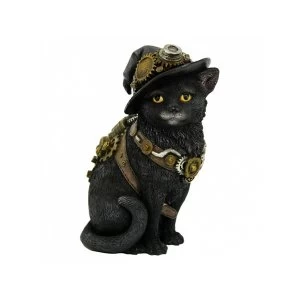 Image of Clockwork Kitty Statue