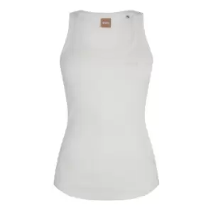 Image of BOSS Edans Tank Top - White