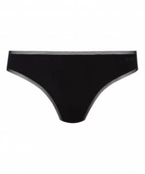 Image of DKNY Litewear Thong Black