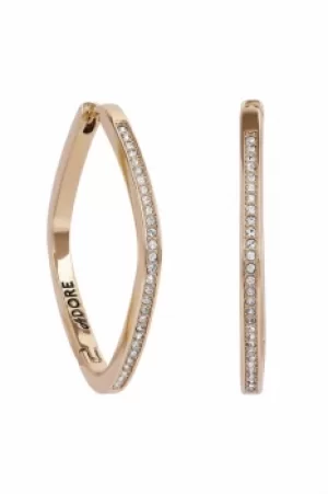 Image of Adore Jewellery Soft Square Hoop Earrings JEWEL 5419478