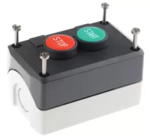 Image of Schneider Electric Spring Return Enclosed Push Button, IP66, IP67, IP69K