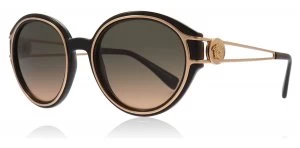 Image of Versace VE4342 Sunglasses Brown / Pink Gold 509318 53mm