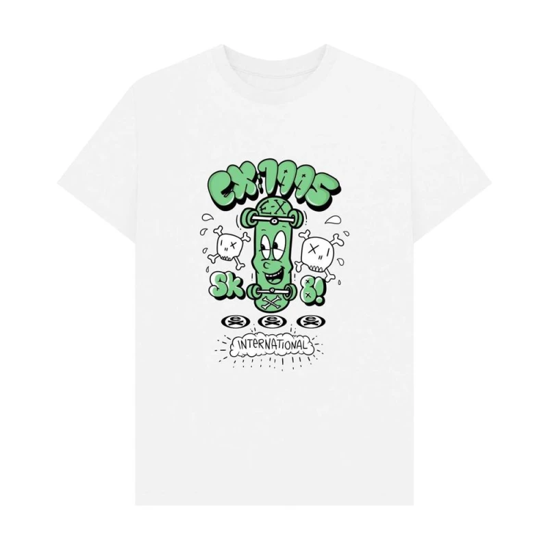 Image of Extreme Mens Cotton T-Shirt in White Size: XS White Male XS