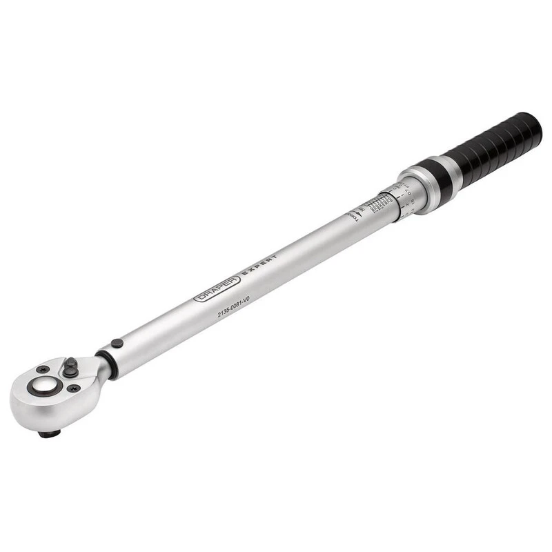 Image of Expert Ratchet Torque Wrench - 1/2" / 40-200 Nm, black