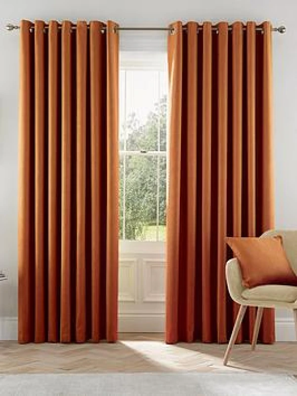 Image of Helena Springfield Eden Lined Curtains Blue WXL1U Unisex W168xD183cm(W66xD72inches),W168xD229cm(W66xD90inches),W229xD183cm(W90xD72inches),W229xD229cm(