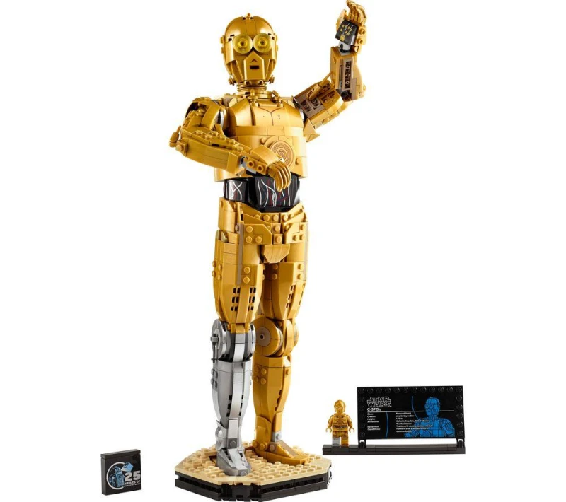 Image of LEGO LEGO Star Wars C-3PO Character, Figure Set for Adults 75398