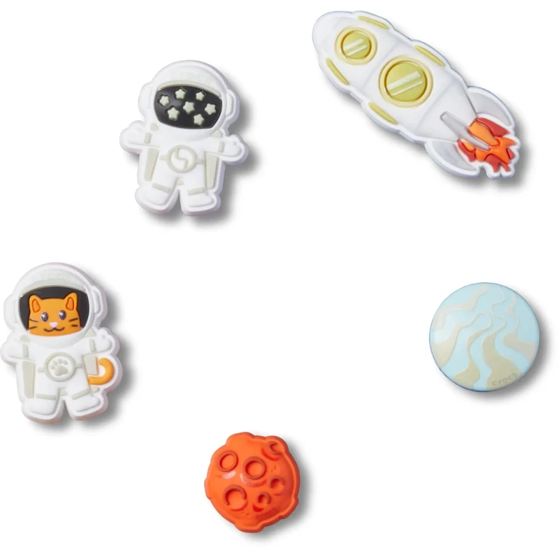Image of Crocs Decorative figurine Crocs Astronaut (x5) Blanc Unisex One size