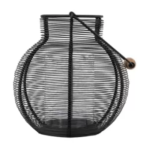 Image of Gallery Interiors Hippy Lantern in Black / Large