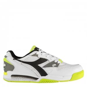 Image of Diadora Lifestyle Rebound Ace Trainers - Wht/Bl C5176
