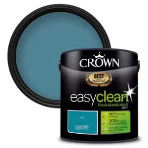 Image of Crown Easyclean 200 Teal Matt Paint - 2.5L