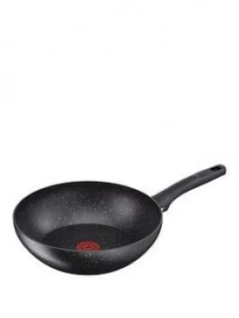 Image of Tefal C6361902 Everest Stone 28Cm Frypan Wok - Stone Effect