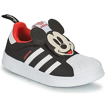 Image of adidas SUPERSTAR 360 C boys's Childrens Shoes Trainers in Black