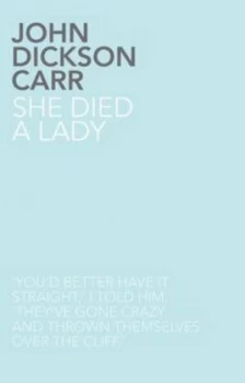 Image of She Died a Lady by John Dickson Carr Paperback
