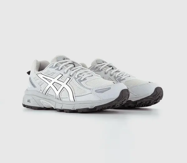 Image of Asics Gel Venture 6 Trainers Glacier Grey Pure Silver, 7
