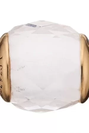 Image of Ladies Christina Sterling Silver Sterling Silver Precious Crystal Bead Charm 623-G38