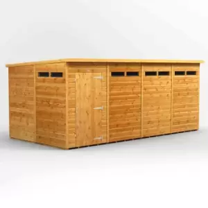 Image of Power 16' x 8' Pent Security Shed