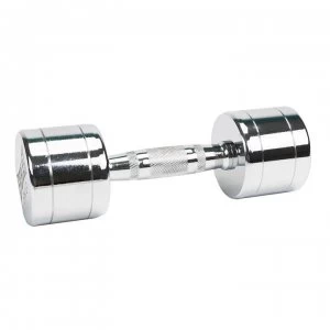 Image of Everlast Chrome Dumbbell - Chrome 8KG