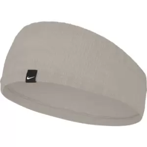 Image of Nike Seamless Headband Particle Beige Black White