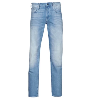 Image of G-Star Raw 3301 STRAIGHT mens Jeans in Blue - Sizes US 34 / 32,US 34 / 34,US 36 / 34,US 38 / 34,US 40 / 34,US 29 / 32,US 31 / 34,US 30 / 32,US 31 / 32