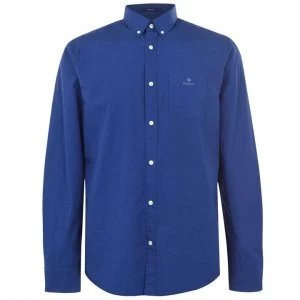 Image of Gant Gant Micro Dot Shirt - Dark Blue 418
