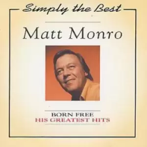 Image of Born Free HIS GREATEST HITS by Matt Monro CD Album