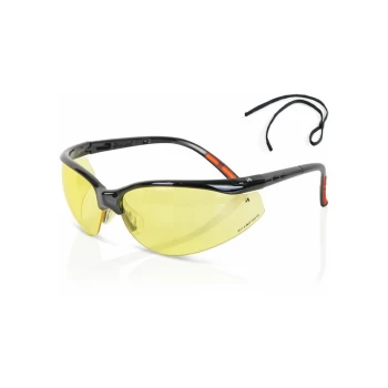 Image of YELLOW HIGH PERFORMANCE LENS SAFETY SPECTACLE - Yellow - Beeswift