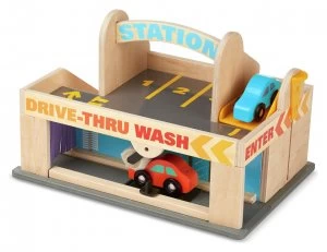 Image of Melissa and Doug Service Station Parking Garage.