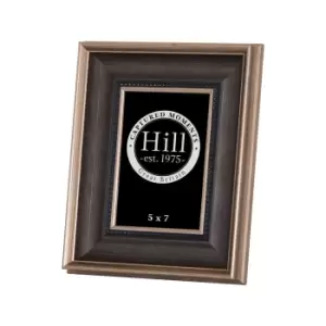 Image of Antique Gold With Black Detail Photo Frame 5X7