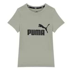Image of Puma No1 Logo QT Tee Junior Girls - Green
