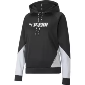 Image of Puma Fit Tech Knit PO Hoodie PLUS - Black
