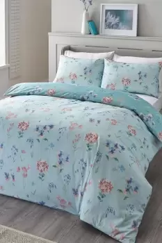 Image of Spring Bouquet Cotton Duvet Set