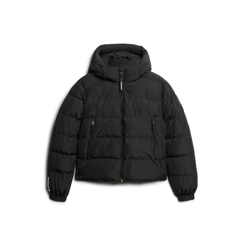Image of Superdry HOODED SPORT womens Jacket in Black