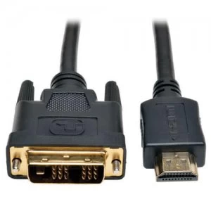 Image of Tripp Lite HDMI to DVI Cable Digital Monitor Adapter and Video Convert