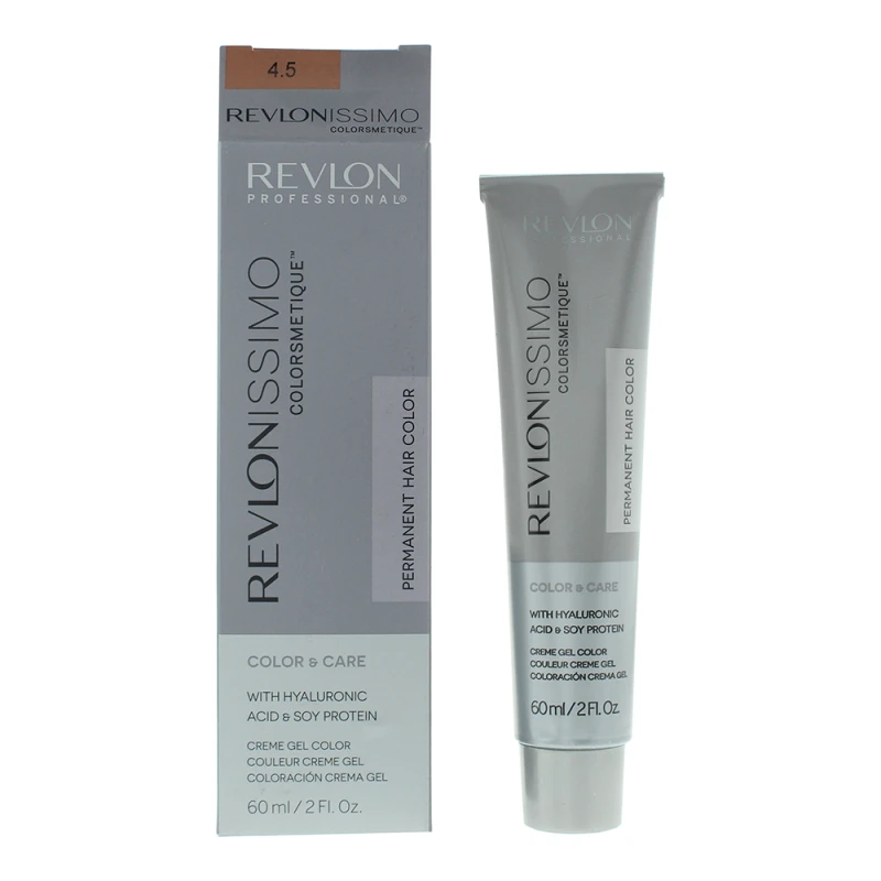 Image of Revlon Revlonissimo Colorsmetique 4.5 Medium Mahogany Brown Hair Colour 60ml