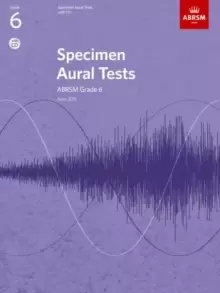 Image of Specimen Aural Tests, Grade 6 with CD : new edition from 2011