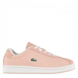 Image of Lacoste Masters 119 Trainers - Pink/White