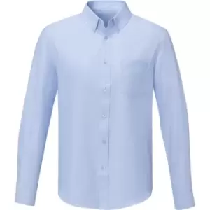 Image of Elevate Mens Pollux Long-Sleeved Shirt (M) (Light Blue)